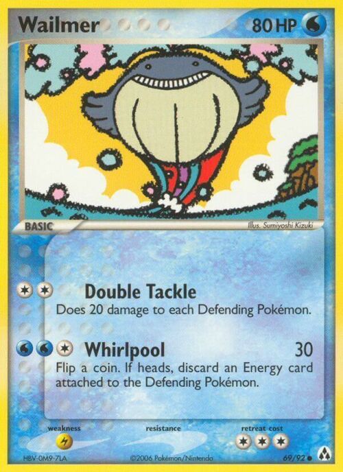 Wailmer Card Front