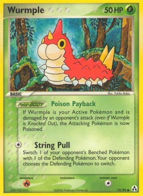 Wurmple Card Front