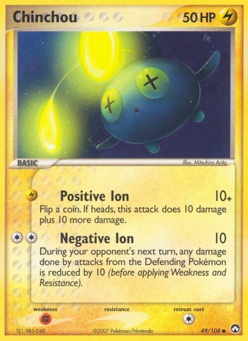 Chinchou Card Front