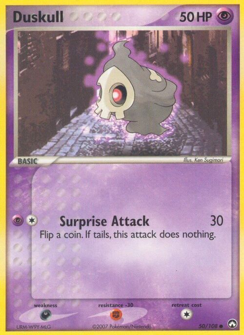 Duskull Card Front