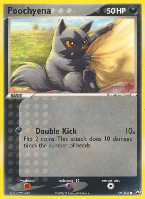 Poochyena Card Front