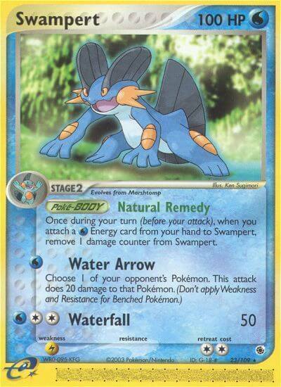 Swampert Card Front