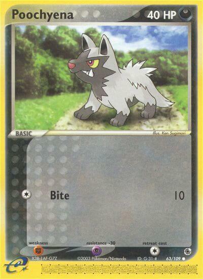 Poochyena Card Front