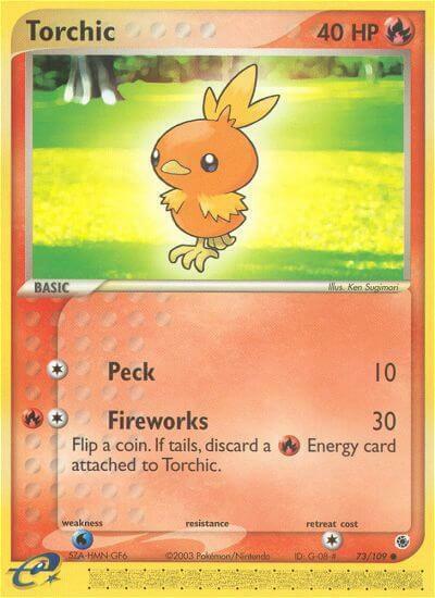 Torchic Card Front