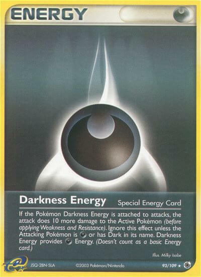 Darkness Energy Card Front