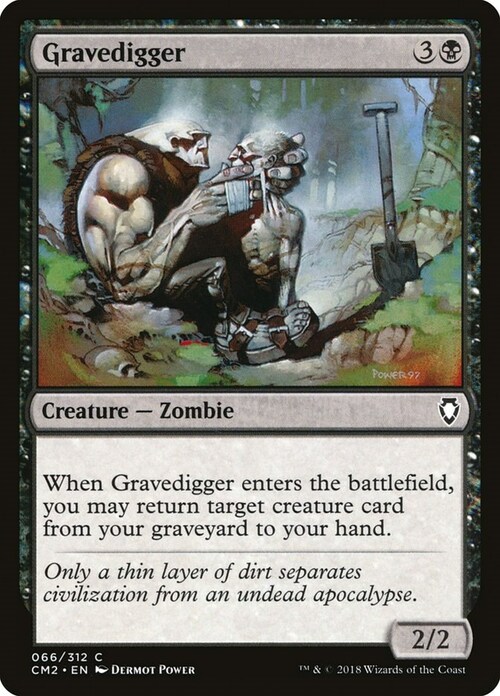 Gravedigger Card Front