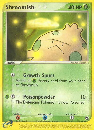 Shroomish Card Front