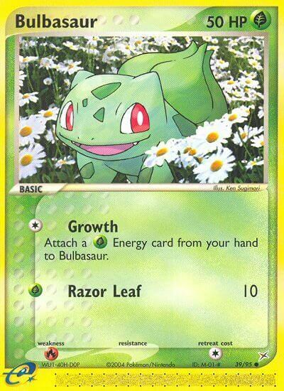 Bulbasaur Card Front