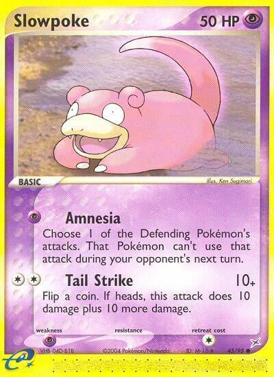 Slowpoke Card Front