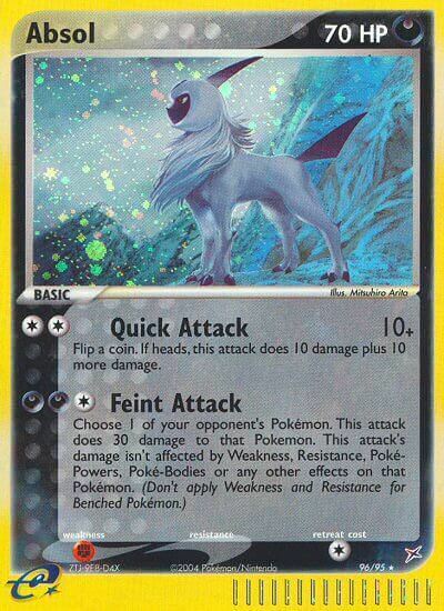 Absol Card Front