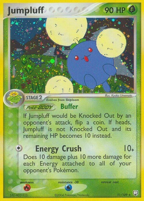 Jumpluff Card Front