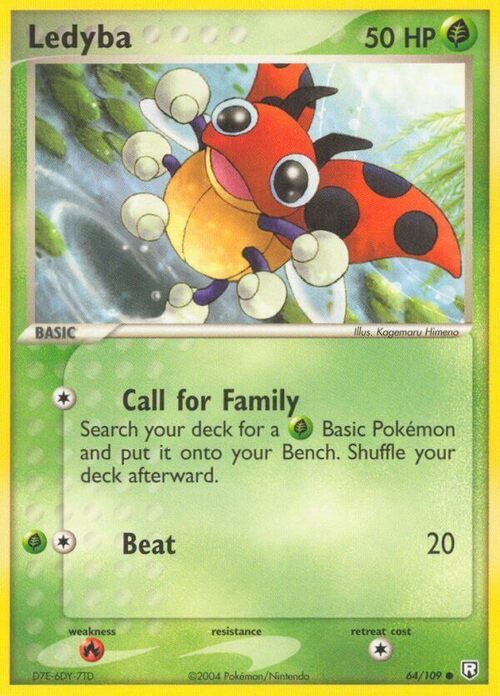 Ledyba Card Front