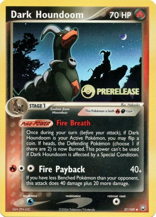 Dark Houndoom Card Front