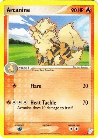 Arcanine Card Front