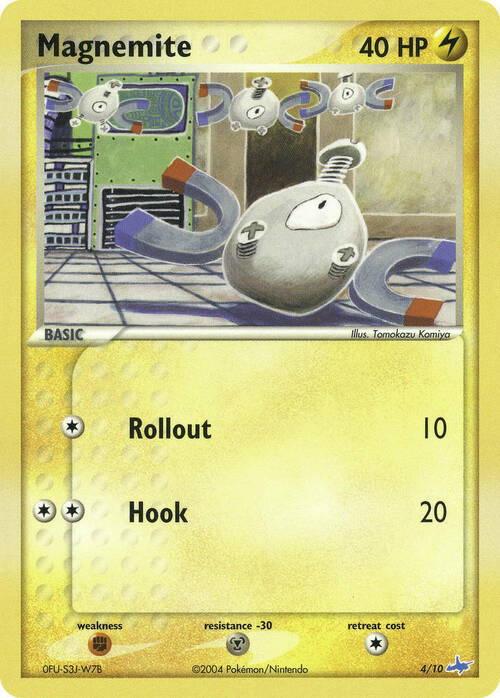 Magnemite Card Front