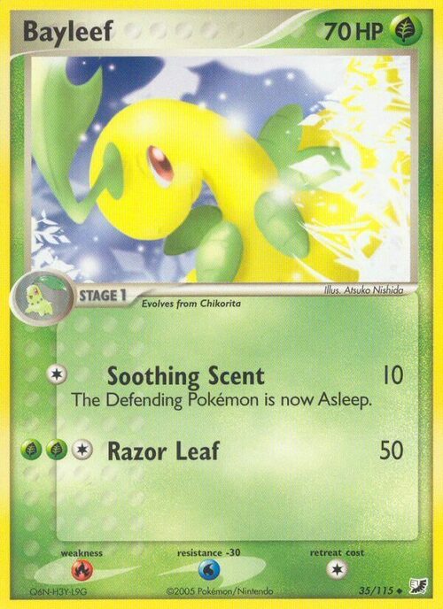 Bayleef Card Front