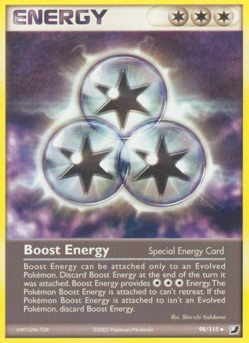 Boost Energy Card Front