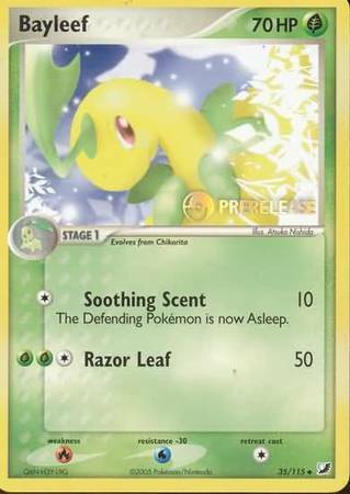 Bayleef Card Front