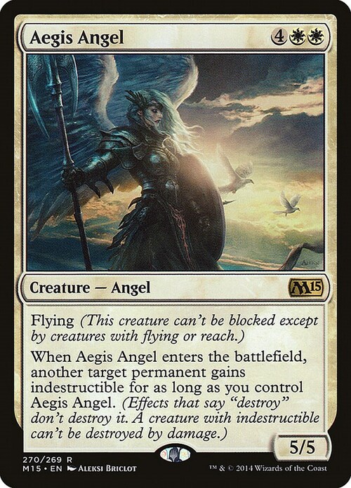 Aegis Angel Card Front