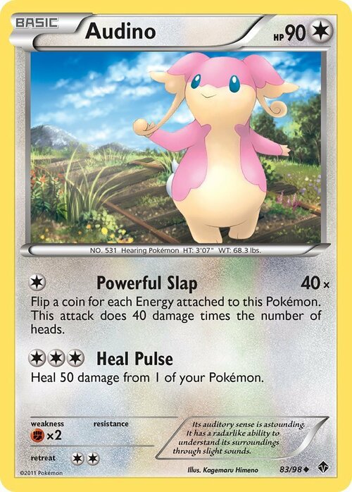 Audino Card Front