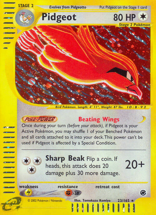 Pidgeot Card Front