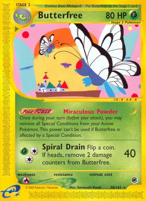 Butterfree Card Front