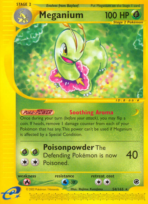 Meganium Card Front