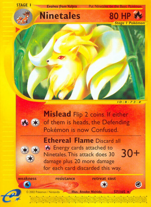 Ninetales Card Front