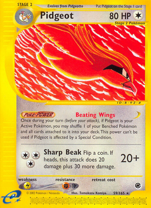 Pidgeot Card Front