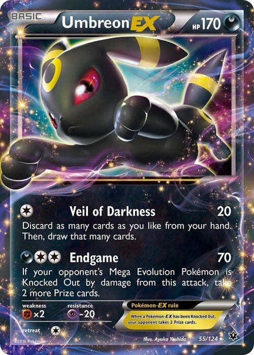 Umbreon EX Card Front