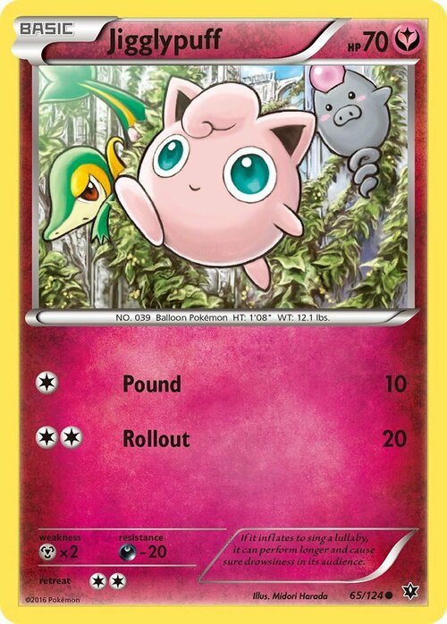 Jigglypuff Card Front