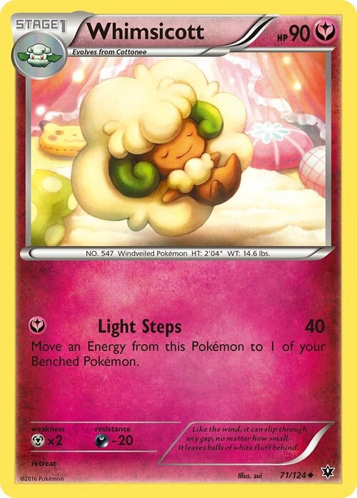 Whimsicott Card Front