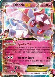 Diancie EX [Sparkle Veil | Wonder Stage]