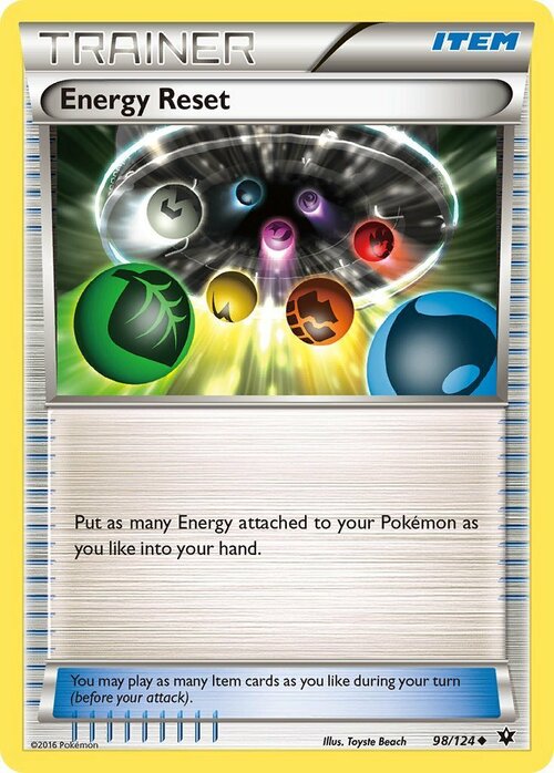 Energy Reset Card Front