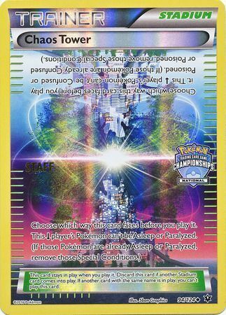 Chaos Tower Card Front