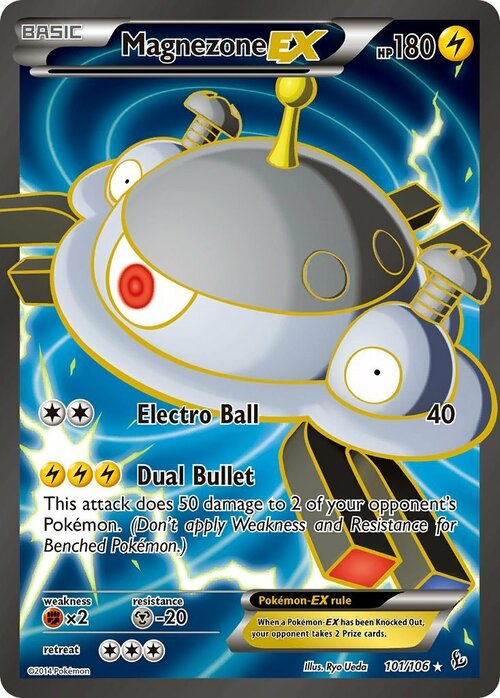 Magnezone EX Card Front