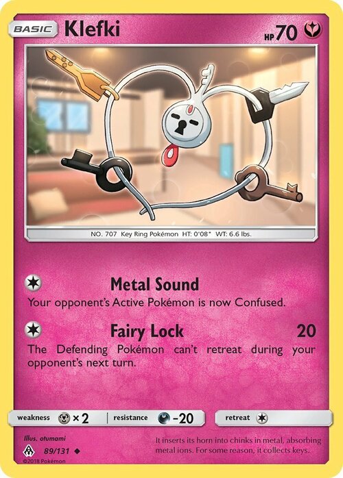 Klefki Card Front