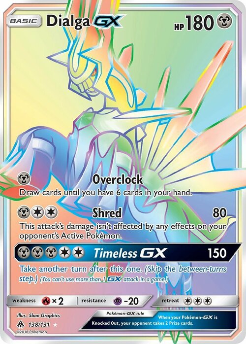 Dialga GX Card Front