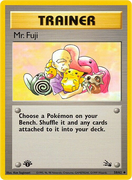 Mr. Fuji Card Front