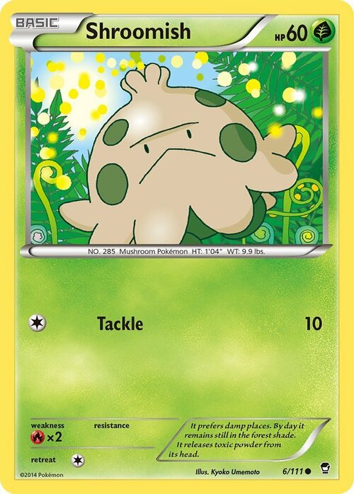 Shroomish Card Front