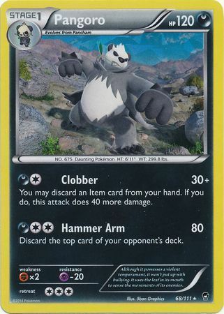 Pangoro Card Front