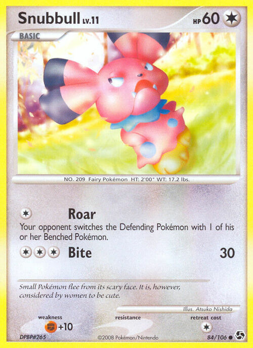 Snubbull Card Front