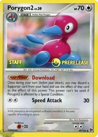 Porygon2 Card Front