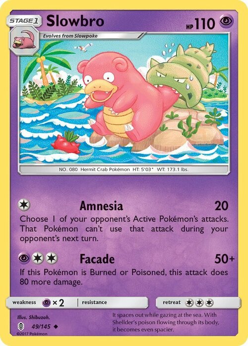 Slowbro Card Front