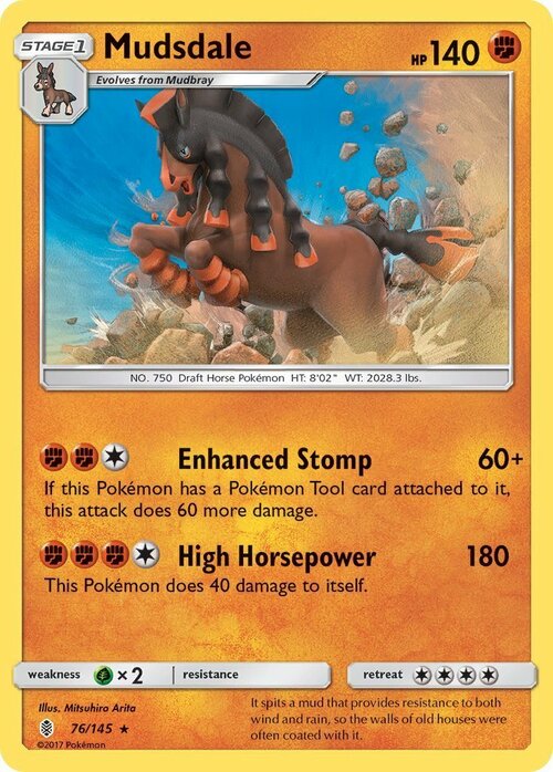 Mudsdale Card Front