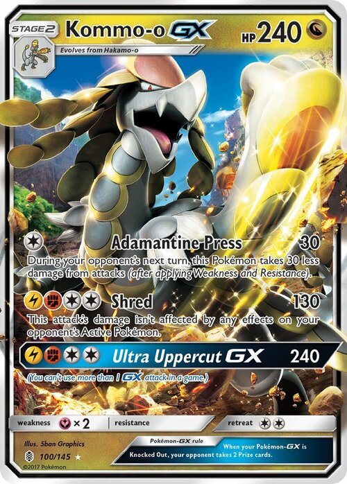 Kommo-o GX Card Front