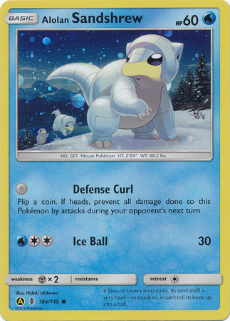 Alolan Sandshrew Card Front