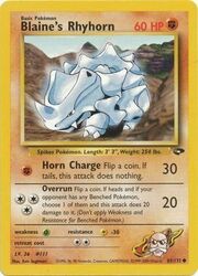 Blaine's Rhyhorn