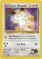 Giovanni's Meowth