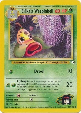 Erika's Weepinbell Card Front